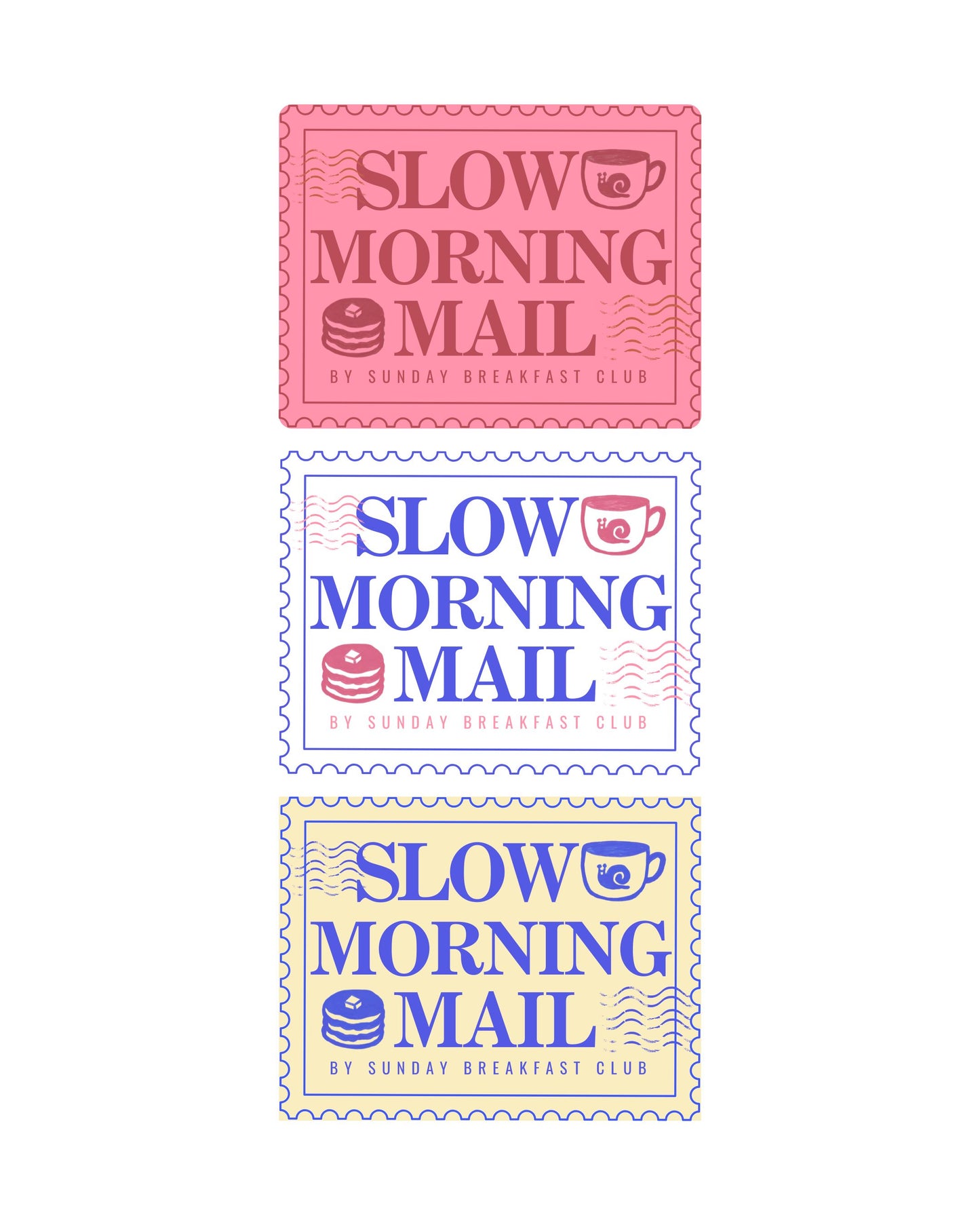 Slow Morning Mail Subscription