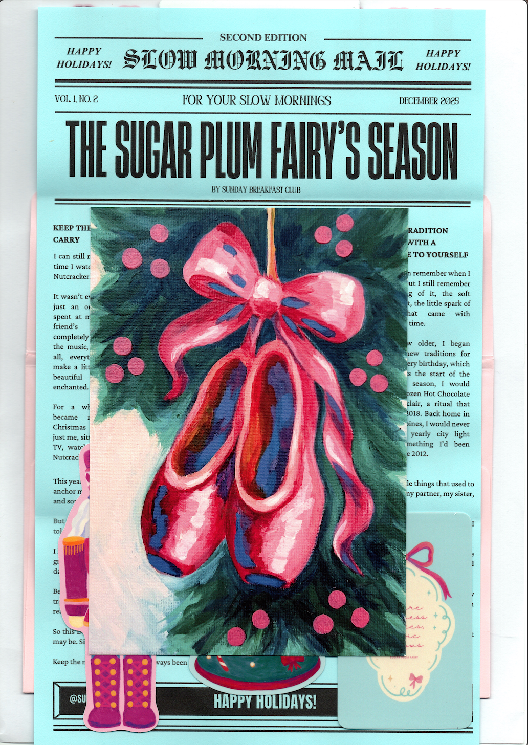 1.0 Slow Morning Mail (MONTHLY SUBSCRIPTION)